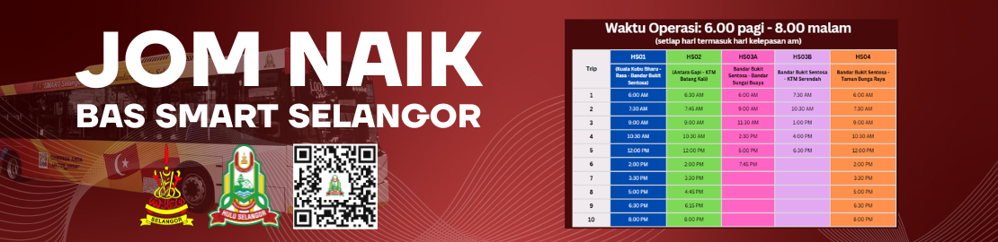 Banner Bas Smart Selangor